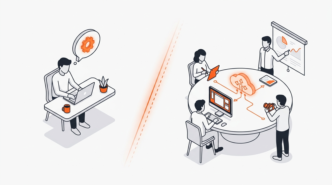 Comparaison entre un freelance seul et une agence pluridisciplinaire pour créer un site e-commerce